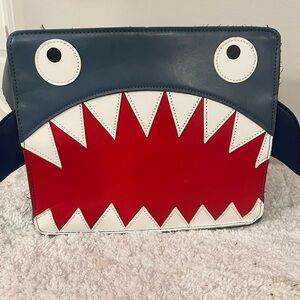 Kids Shark Design Bag in Red and Blue
